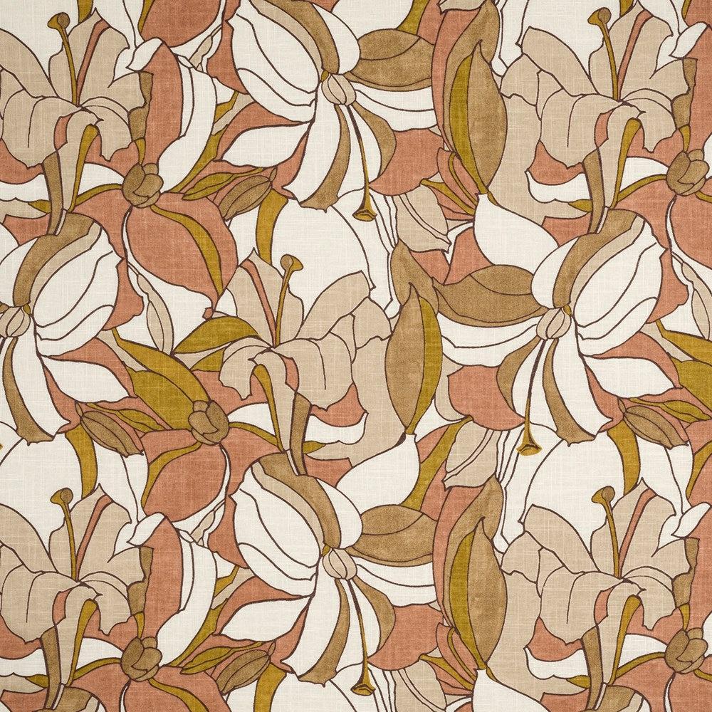 Saffron - Lilium By James Dunlop Textiles || Material World Saffron - Lilium By James Dunlop Textiles || Material World