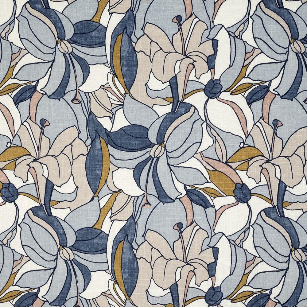 Sky - Lilium By James Dunlop Textiles || Material World Sky - Lilium By James Dunlop Textiles || Material World