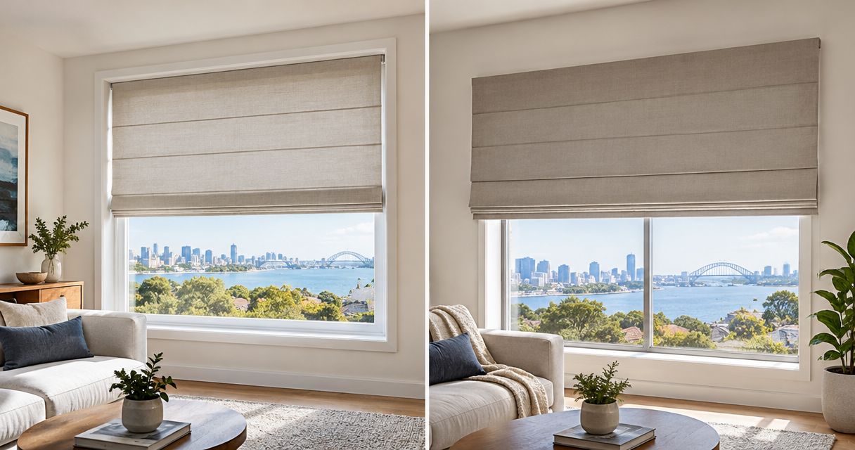 Roman Blinds Sydney: Choose the Right Fit | 2026 – Material World