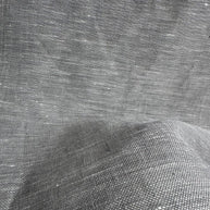 Charcoal - Belgium Linen By Slender Morris Furnishings || Material World