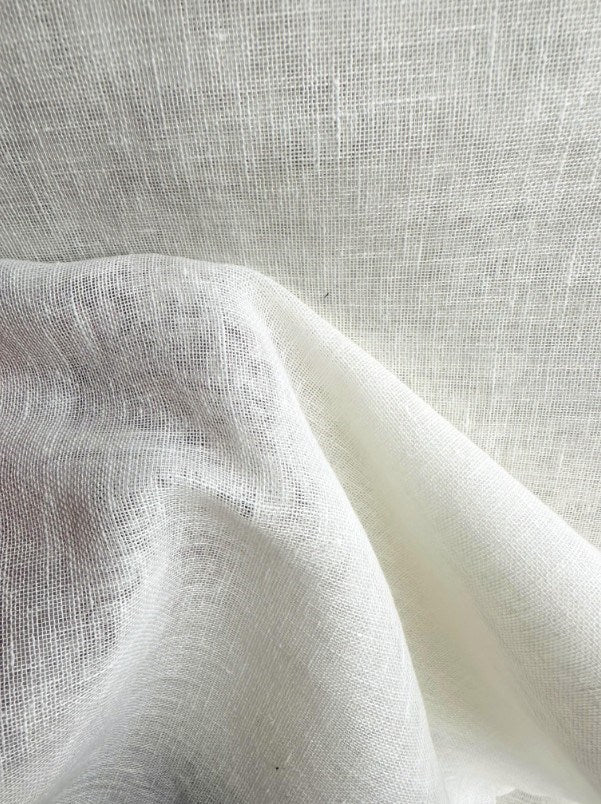 Pearl - Belgium Linen By Slender Morris Furnishings || Material World