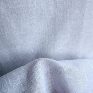 White - Belgium Linen By Slender Morris Furnishings || Material World