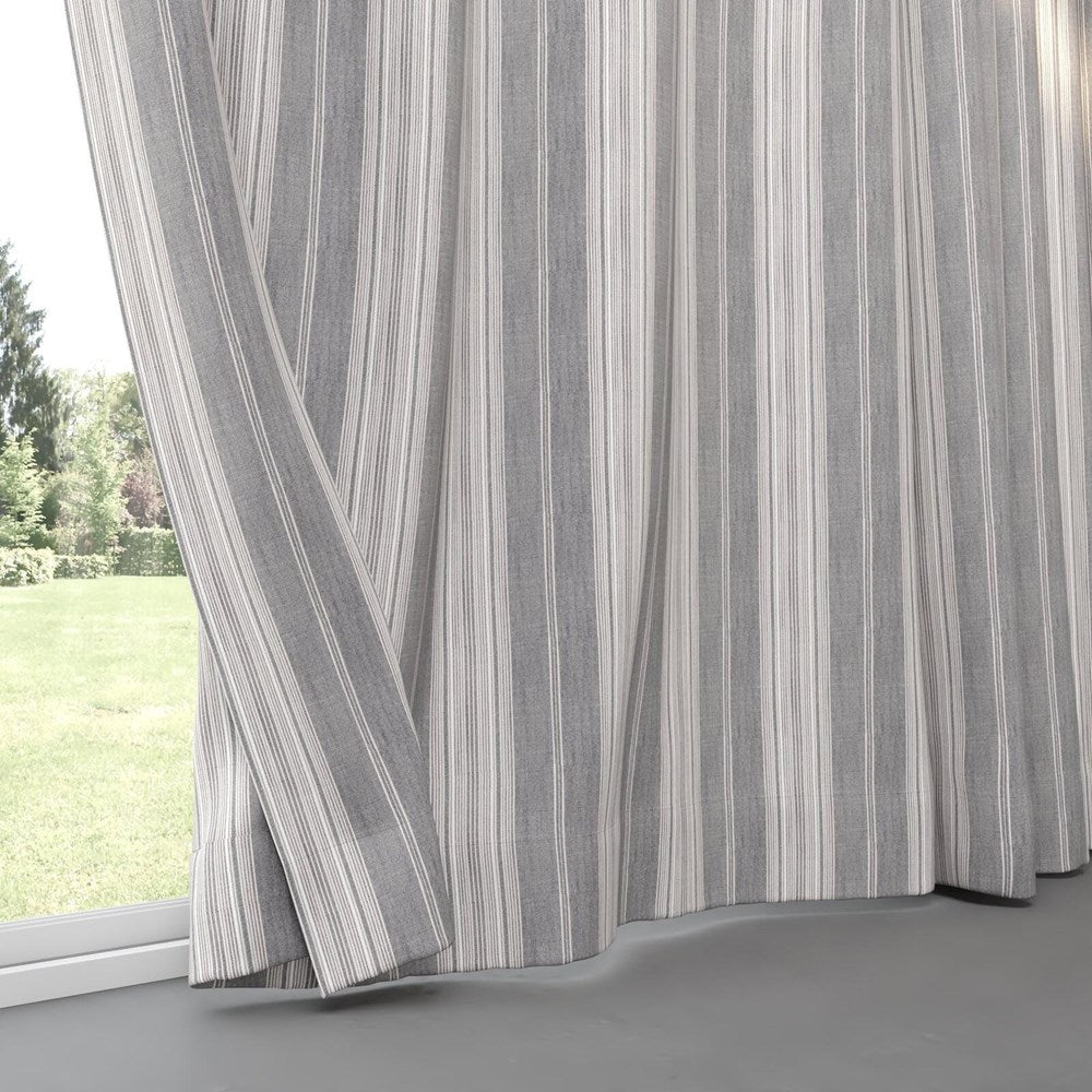 Black - Chambray Multi By Zepel || Material World