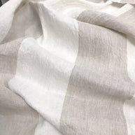 Linen - Coast Stripe By Unique Fabrics || Material World