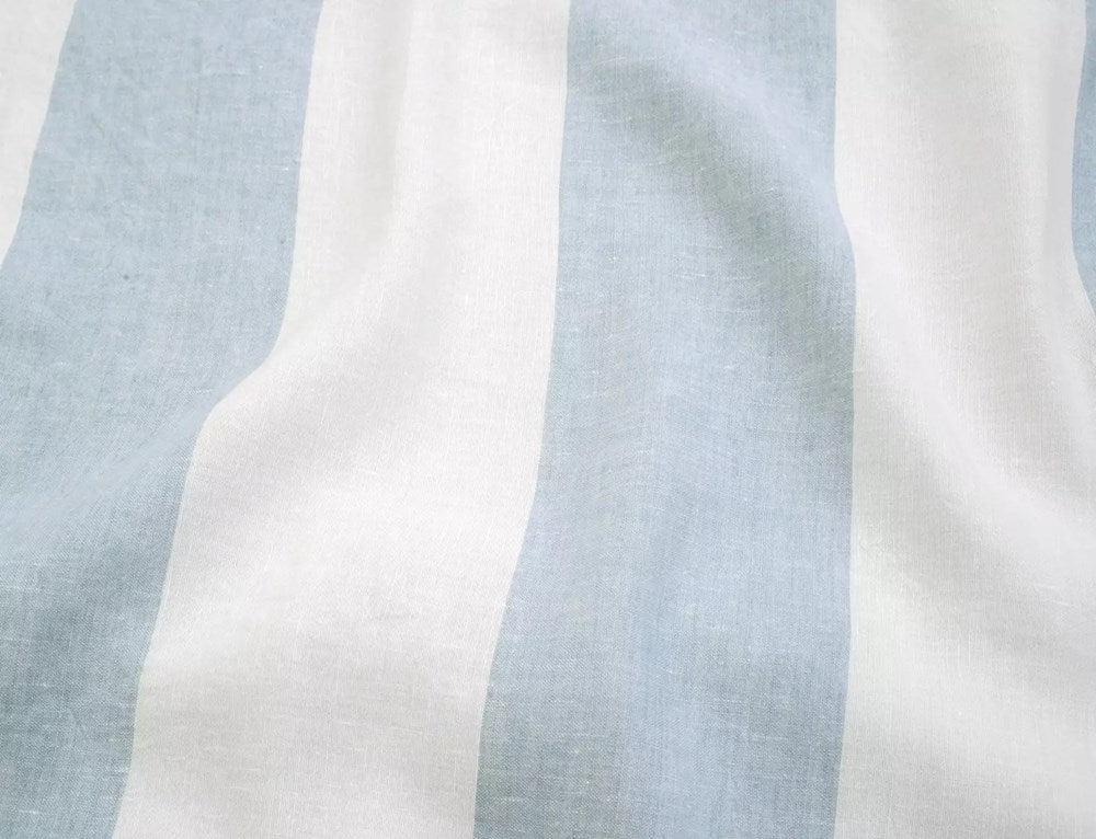 Powder - Coast Stripe By Unique Fabrics || Material World