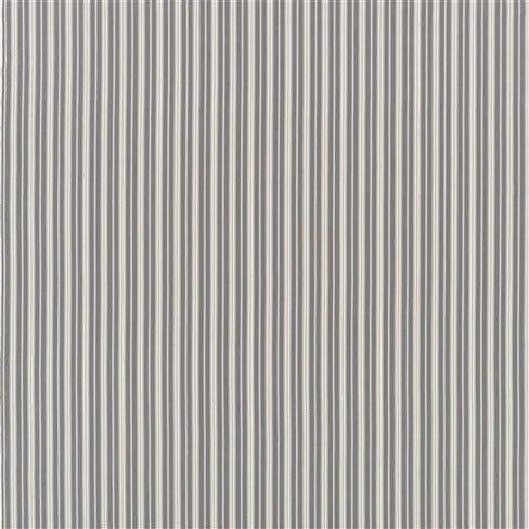 Charcoal - Conduit Stripe By Designer's Guild || Material World