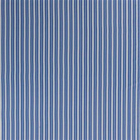 Cobalt - Conduit Stripe By Designer's Guild || Material World