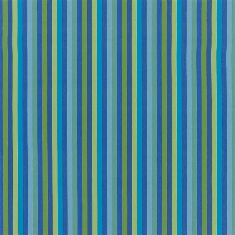 Cobalt - Cork Street Stripe By Designer's Guild || Material World