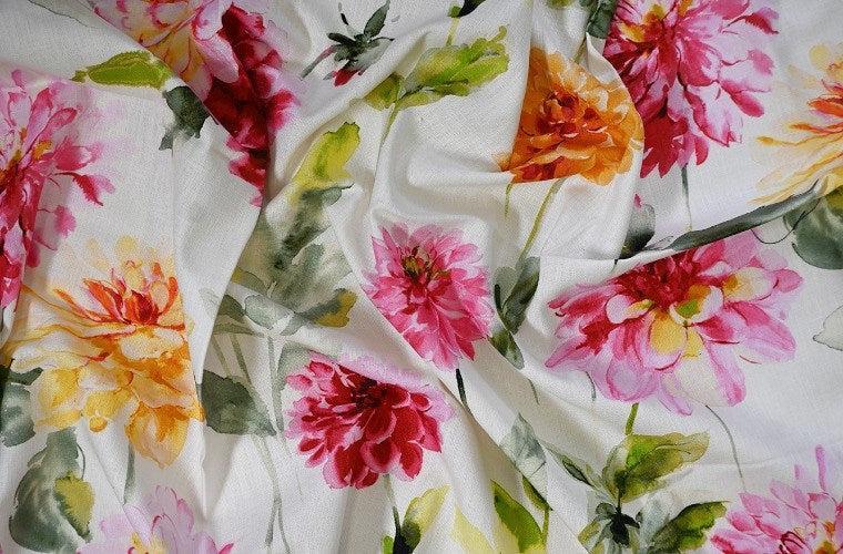 Sunshine - Dahlia Parade By Laura Ashley || Material World