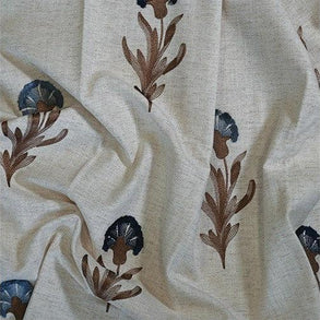 Indigo - Dandelion Embroidery By Laura Ashley || Material World
