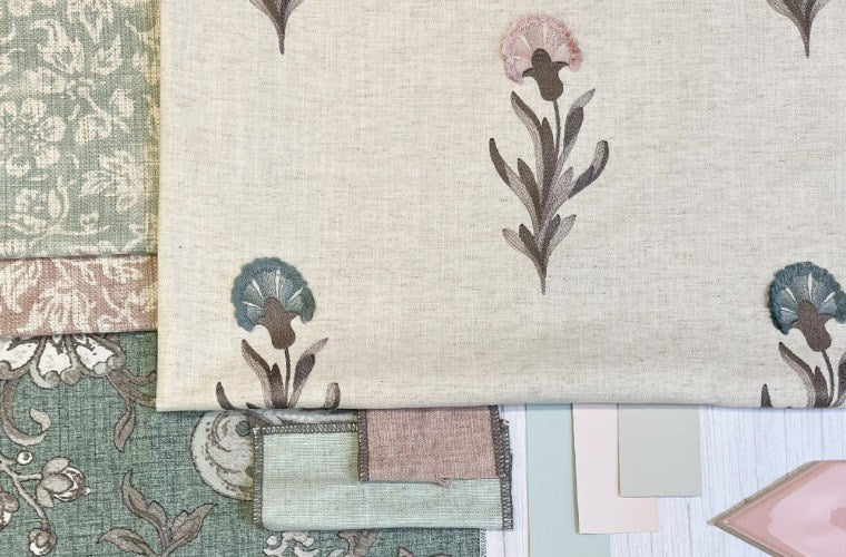  - Dandelion Embroidery By Laura Ashley || Material World