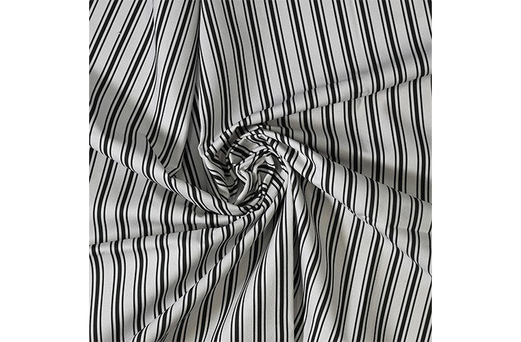 Ebony - Farnworth Stripe By Laura Ashley || Material World