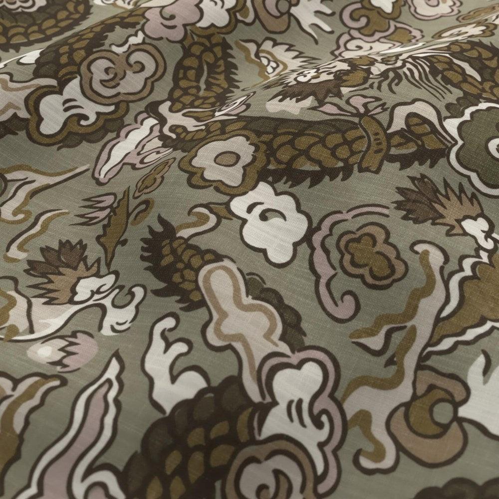 Bamboo - Komodo Dragon By James Dunlop Textiles || Material World