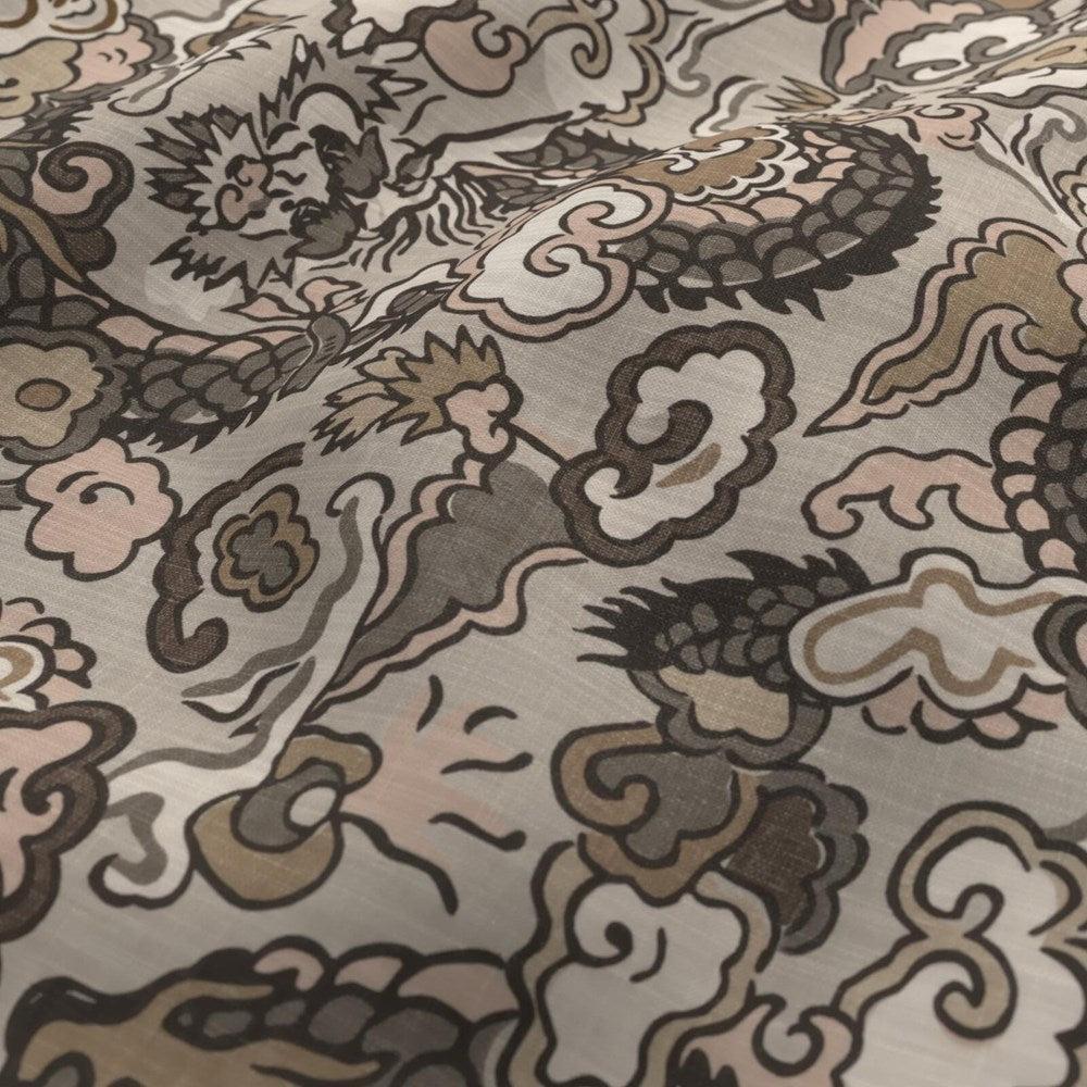 Basalt - Komodo Dragon By James Dunlop Textiles || Material World