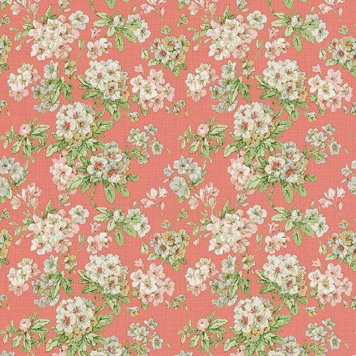 LF2230C Gertrude 2 Pink Orange - LF2230C Gertrude By Linwood || Material World