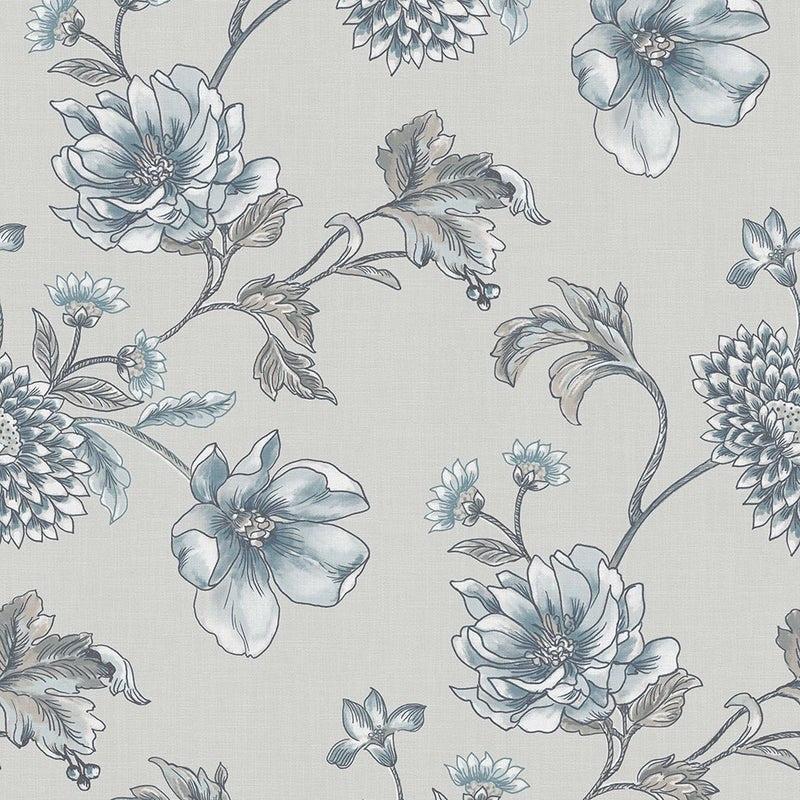 Silver Blue - Laurel By Wortley || Material World