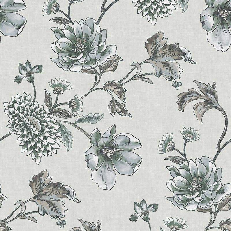Silver Green - Laurel By Wortley || Material World