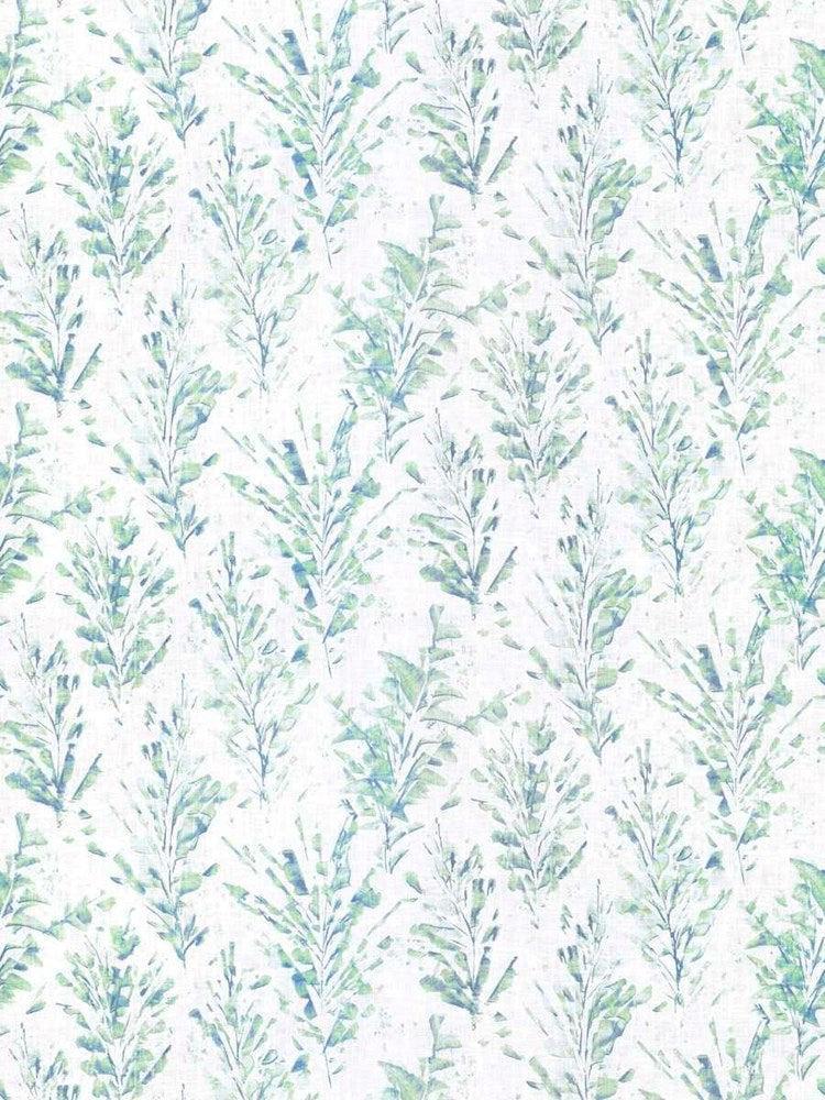 Blue Grass/03 - Leaf Press By Fabricut || Material World