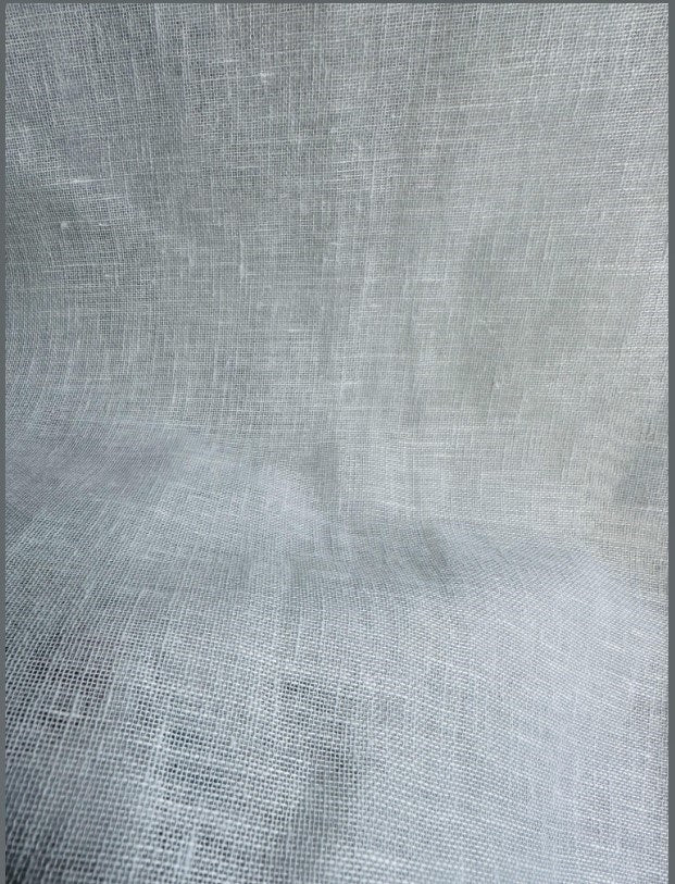 Cloud - LuxLinenSheer By Slender Morris Furnishings || Material World