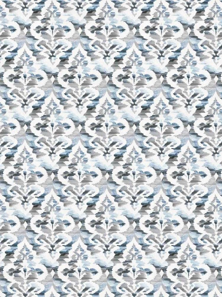 Navy Haze/01 - Mirrored Monet By Fabricut || Material World