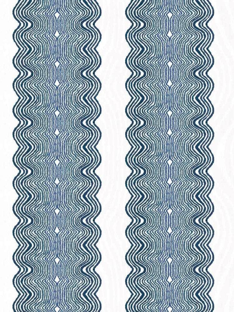 Sapphire/01 - Mitchell Wave By Fabricut || Material World