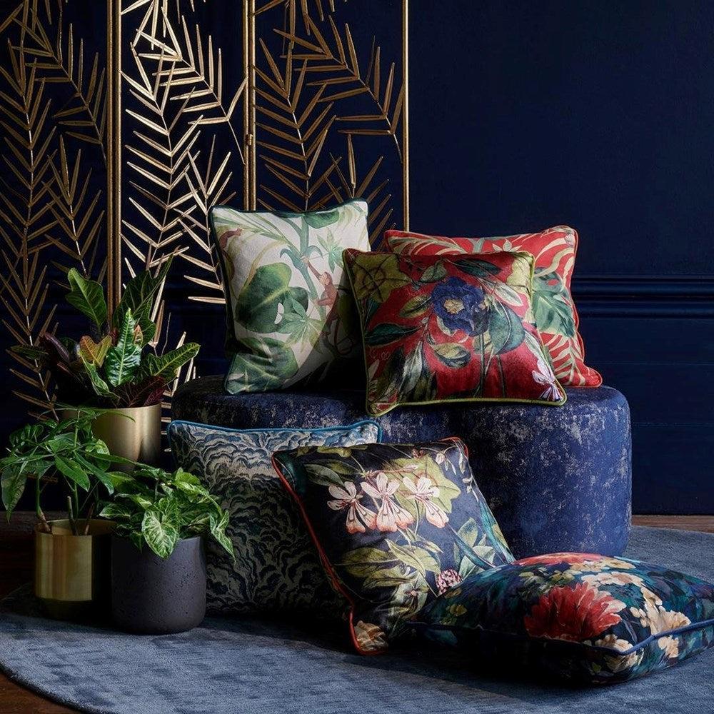  - Passiflora Velvet By Clarke & Clarke || Material World