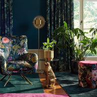  - Passiflora Velvet By Clarke & Clarke || Material World