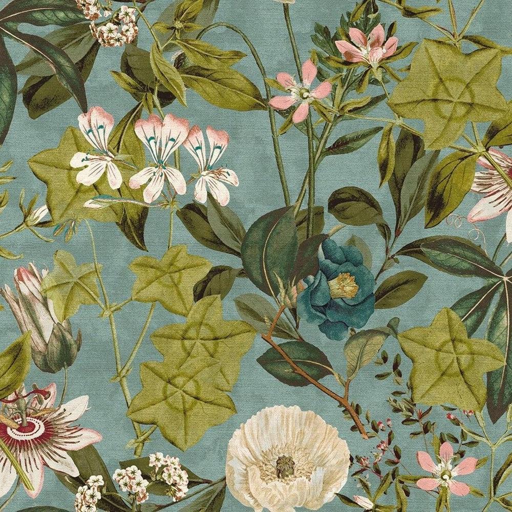 Mineral - Passiflora Velvet By Clarke & Clarke || Material World