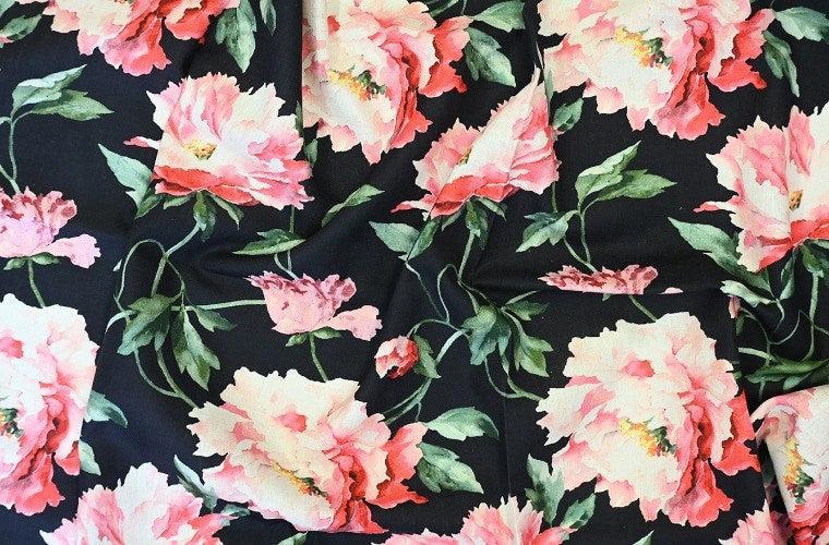 Fuchsia - Peonies By Laura Ashley || Material World