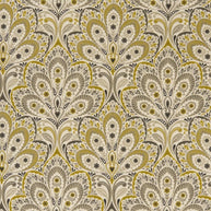CharcoalOchre - Persia By Clarke & Clarke || Material World