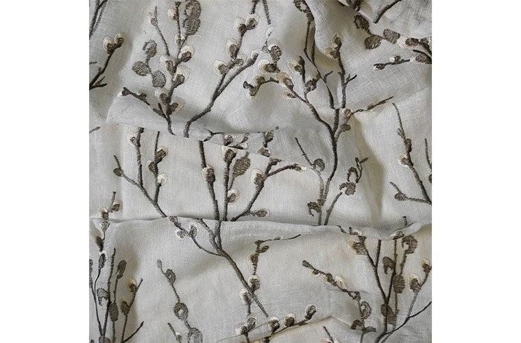 Linen - Pussy Willow Sheer By Laura Ashley || Material World