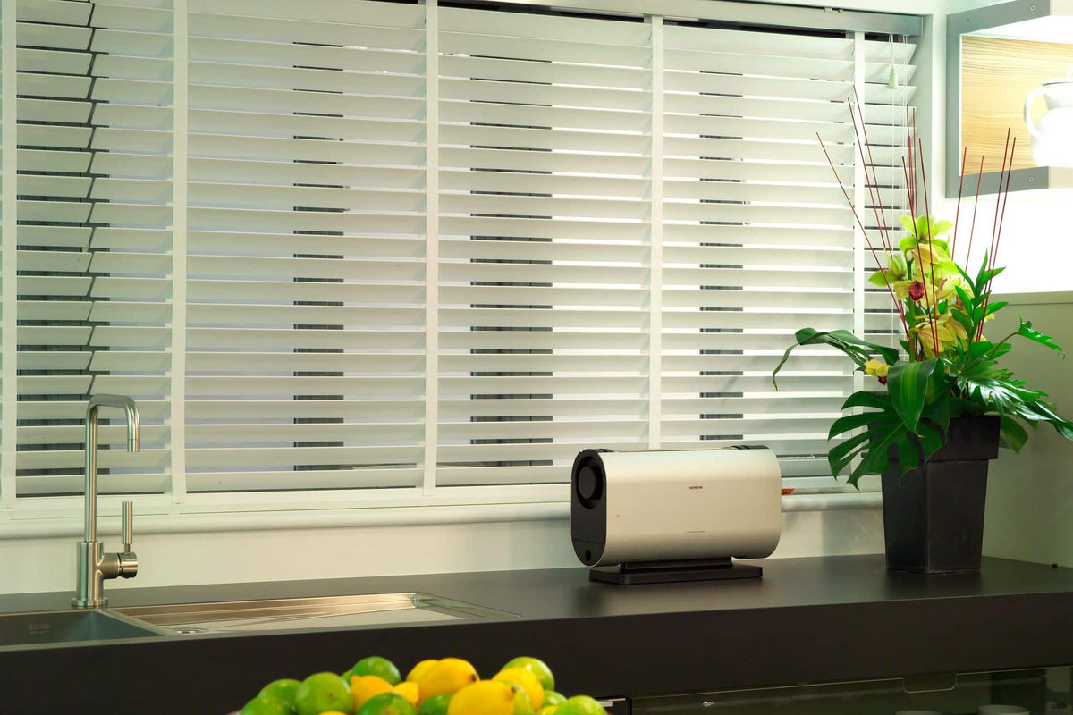  - SmartPrivacy Fauxwood Venetian Blinds by Norman By Norman || Material World