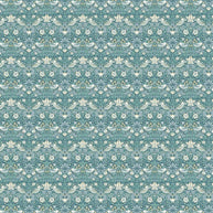 Teal F1678/01 - Strawberry Thief By Clarke & Clarke || Material World