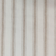 Natural - Ticking Stripe By Raffles Textiles || Material World