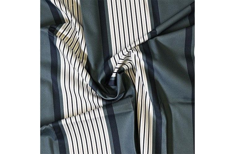 Denim - Tiverton Stripe By Laura Ashley || Material World