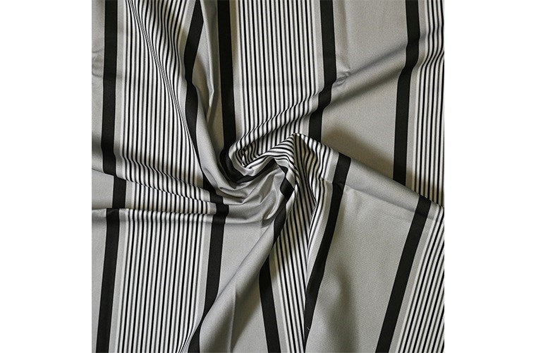 Ebony - Tiverton Stripe By Laura Ashley || Material World
