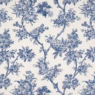 Porcelain Blue - Toile De Jouy By James Dunlop Textiles || Material World