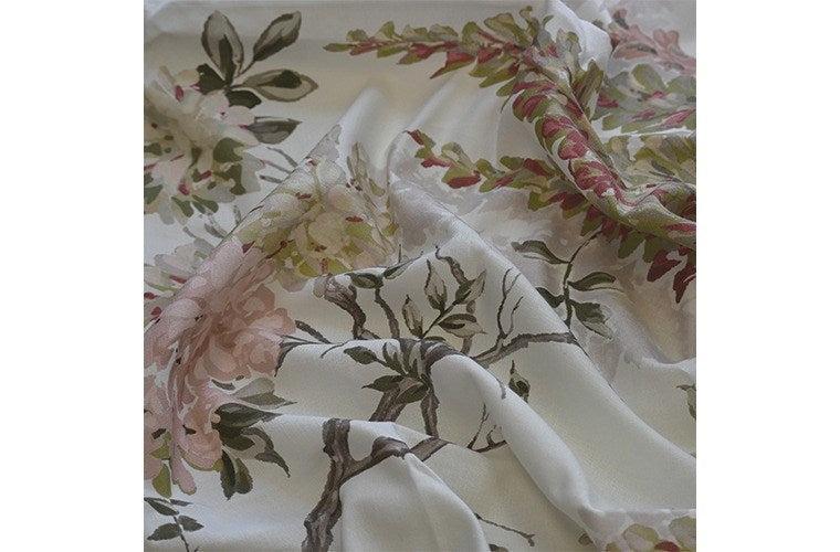 Blush - Wisteria Garden Print By Laura Ashley || Material World