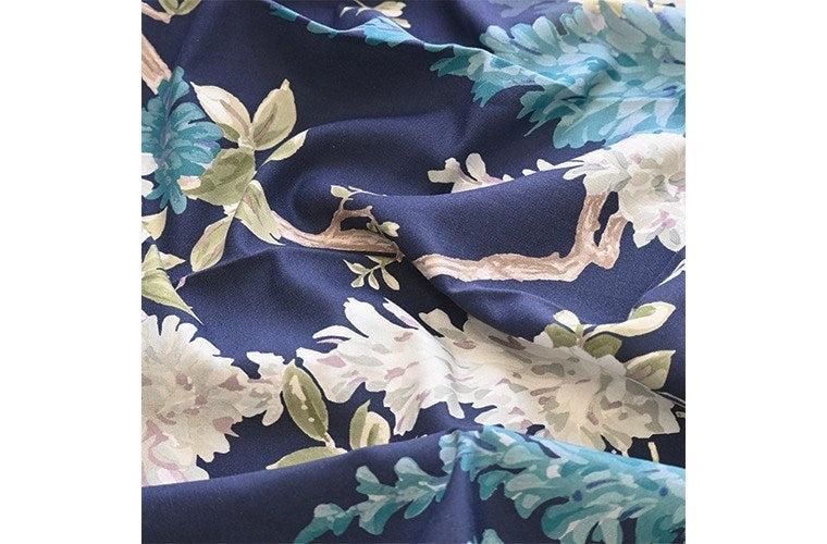 Midnight - Wisteria Garden Print By Laura Ashley || Material World