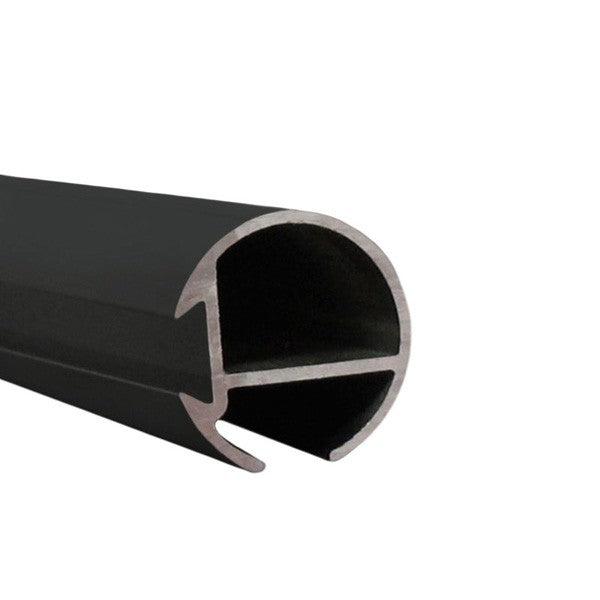 Satin Black - 25mm Tubeslider Curtain Rod By Curtrax By Curtrax || Material World