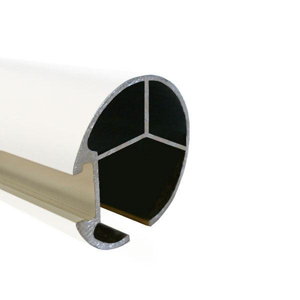 Gloss White - 35mm Tubeslider Curtain Rod By Curtrax By Curtrax || Material World