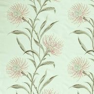 Silver Mint - Catherinae Embroidery By Sanderson || Material World