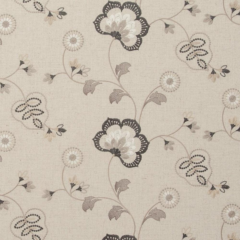 Charcoal - Chatsworth By Clarke & Clarke || Material World