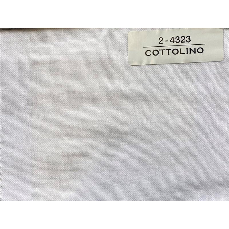 4323 White - Cottolino By Slender Morris || Material World