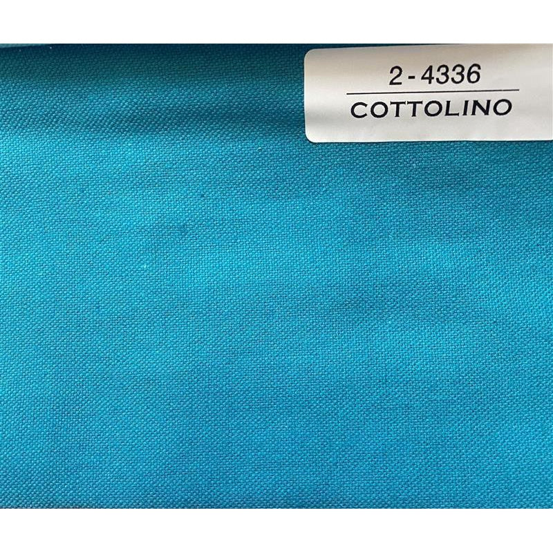 4336 Aqua - Cottolino By Slender Morris || Material World