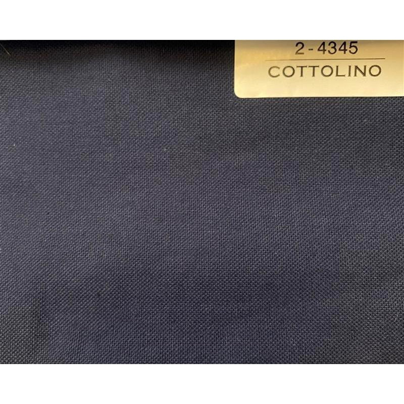 4345 Navy - Cottolino By Slender Morris || Material World