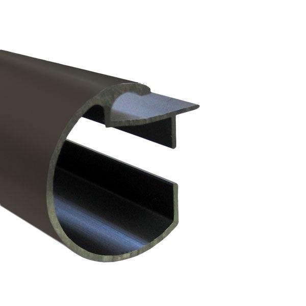 Jamaican Chocolate - Decotrac Plain Curtain Rod By Curtrax Plain By Curtrax || Material World