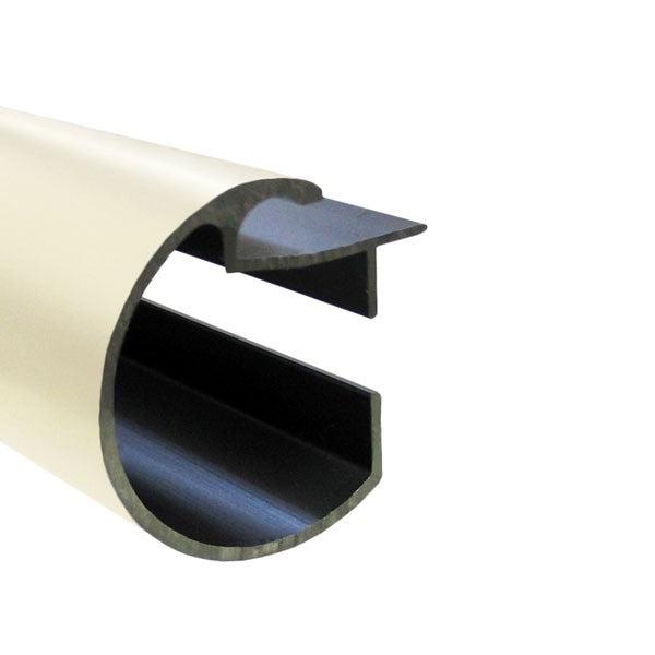 White Birch - Decotrac Plain Curtain Rod By Curtrax Plain By Curtrax || Material World