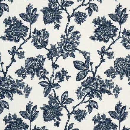 Indigo - Fleur By James Dunlop Textiles || Material World