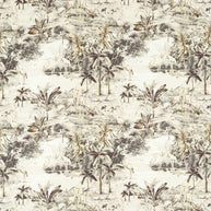 Charcoal/Linen - Habitat By Clarke & Clarke || Material World